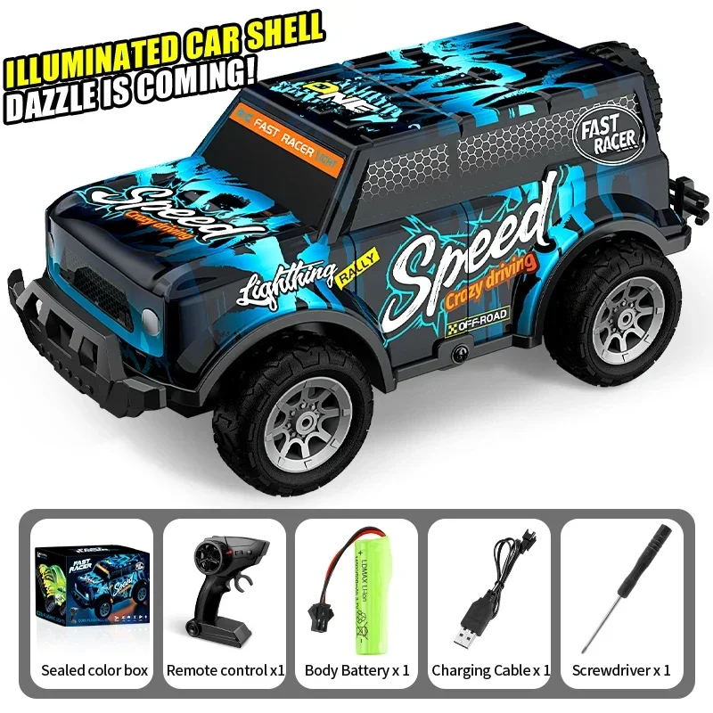 Coches de radiocontrol para derrapes, camiones trepadores, regalos para niños MDUG