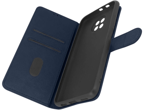 Carcasa Xiaomi Redmi Note 9T 5G AVIZAR Cartera Azul