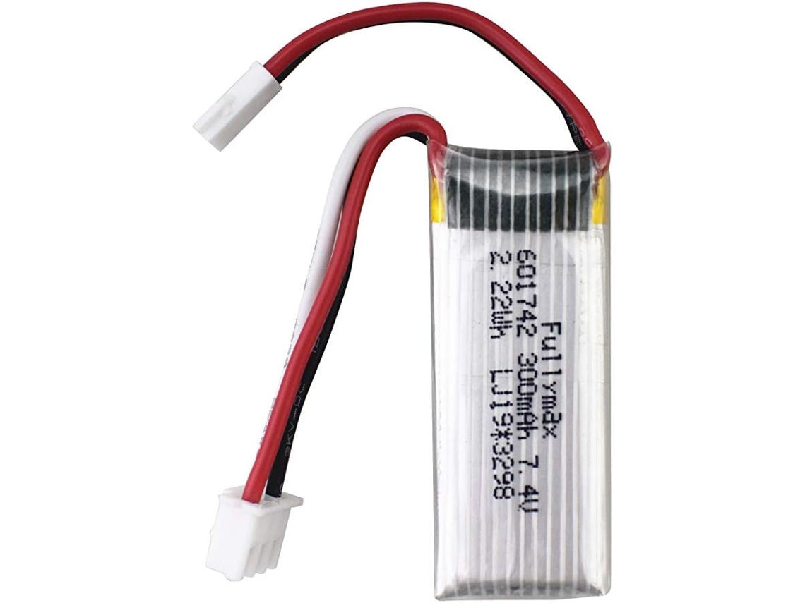 Pieza para Teledirigidos 7.4V 300mAh Batería de litio de alta velocidad