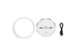 Altavoz inalámbrico con 3 temas LED, luz nocturna, diseño único y exquisito, altavoz portátil para fiestas en casa Chennnls