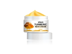 Crema reafirmante de cúrcuma de acción rápida para el cuello