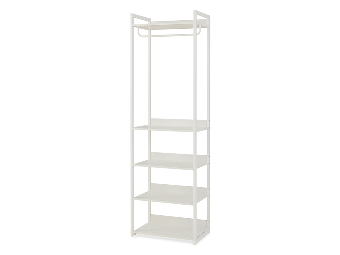 Perchero Burro Jässaatka Con 5 Estantes 200x61x40 Cm - Gris [EN.CASA]