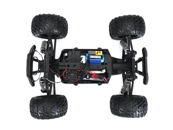 Dos Baterías hbx Haiboxing 2996a Rtr 1/10 2.4g 4wd Brushless Monster Truck 45km/h Led Juguetes