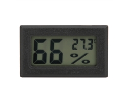 Higrómetro Doméstico De Alta Precisión Con Mini Pantalla Digital Y Medición De Temperatura.