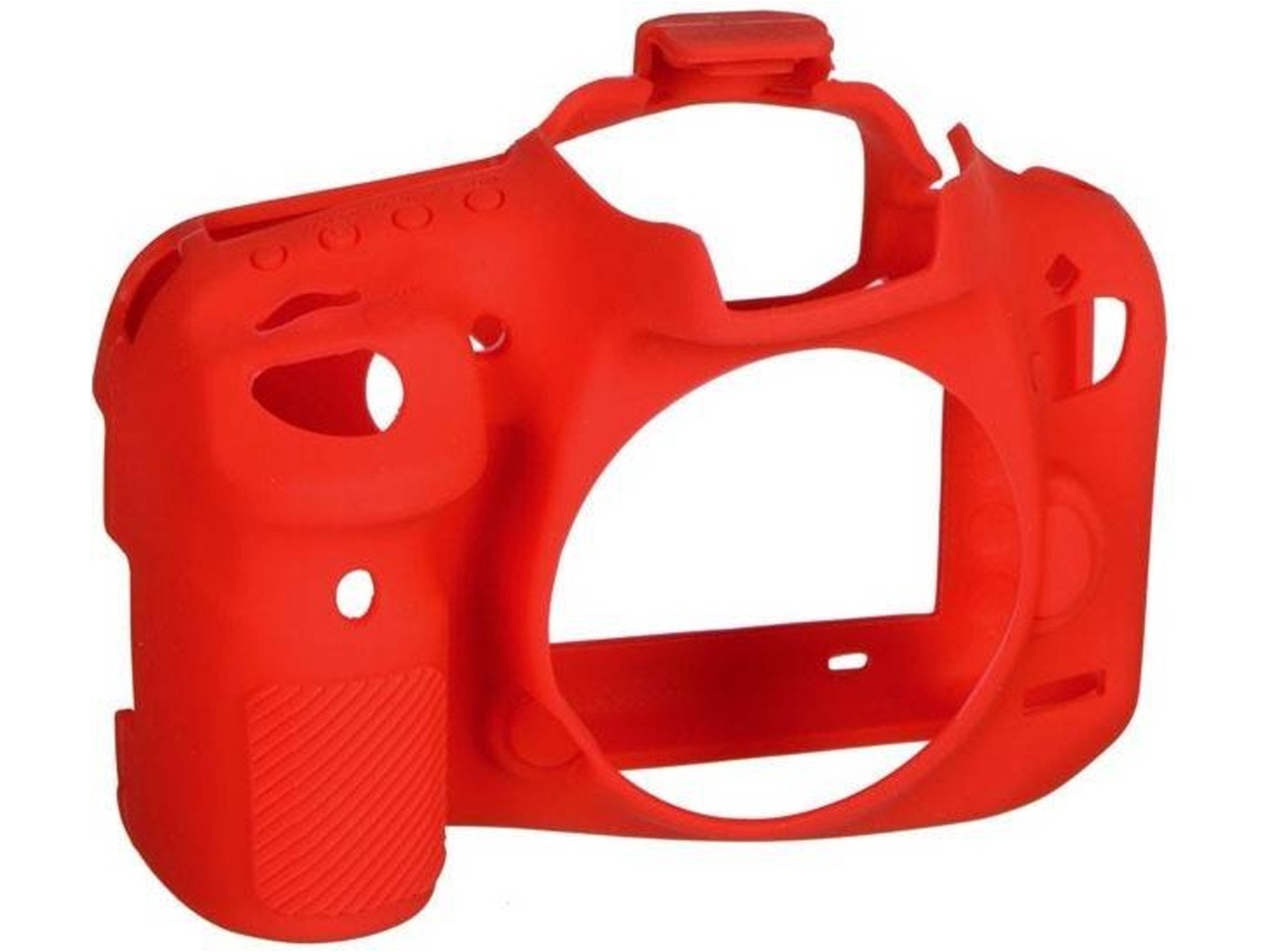 Funda silicona EASYCOVER Canon 7D MARK II Rojo