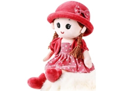 Muñeca De Trapo Para Niña Bebé Peluche Suave Muñeca Princesa Juguete Decoración De Habitación Infantil