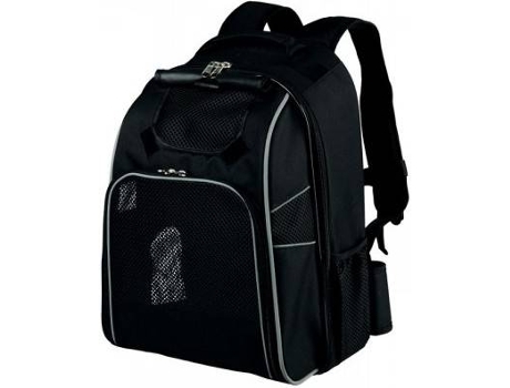 Transportín para Perros TRIXIE Ajustable (Negro - 33x43x23cm - Poliéster - Hasta: 30 Kg - L - Porte Grande)