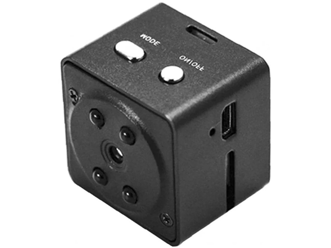 Minicámara DVR inalámbrica para exteriores Bestvite A7 HD con detección de movimiento (negra)