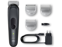 Afeitadora Corporal BRAUN Groomer S3 BG3350 (Autonomía 80 min - Multizonas)