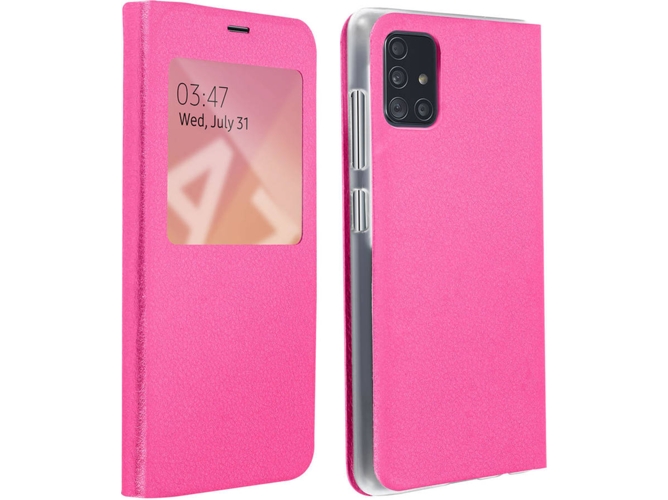 Funda Samsung Galaxy A71 AVIZAR Ventana Rosa