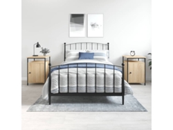 Mesitas de Noche 2 Pzs 40X42X60Cm Deriv. Madera Roble Sonoma