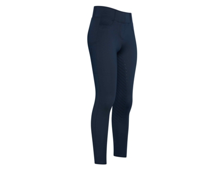 Leggings de Mujer para Equitación EASY RIDER Mallas Full Grip Azul (44)