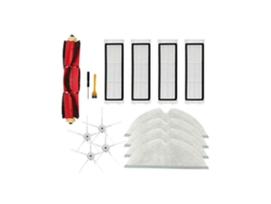 Accesorios para el robot aspirador S5 T7pro T6 Pure Sweeping Robot: cepillo principal, cepillo lateral y filtro de fibra HEPA.