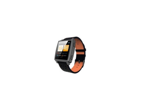 Smartwatch Monitor Impermeable Android Ios Celular Negro