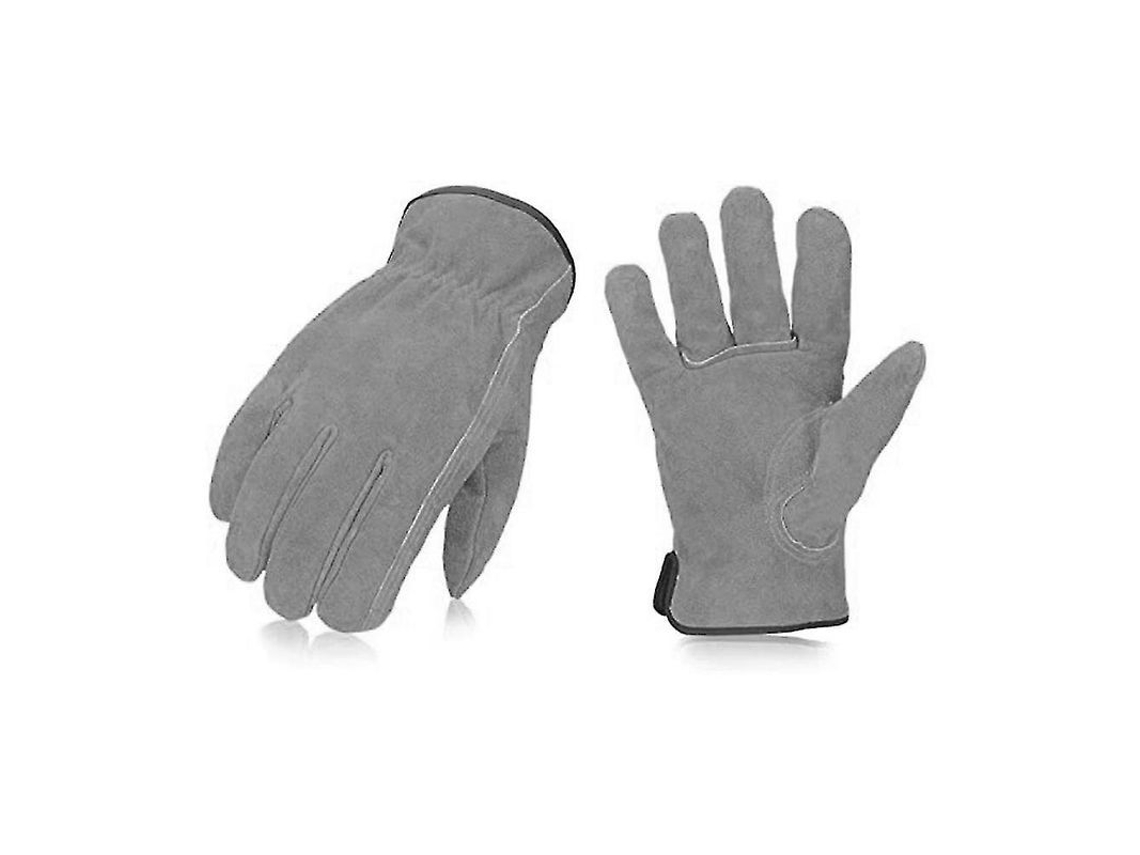 2026-guantes De Cuero Para Conducir Sunrain Cortos Sin Forro Transpirables Verano Construcción Jardinería Logística