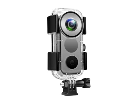 Carcasa impermeable para buceo Cámara de acción Insta360 ONE X2 resistente al agua hasta 40 m/131 pies