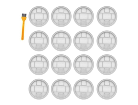 Filtro Hepa de 16 piezas para aspiradora de mano inalámbrica Xiaomi Deerma Vc20 Vc21 Vc20S piezas de filtración de filtro Hepa lavables