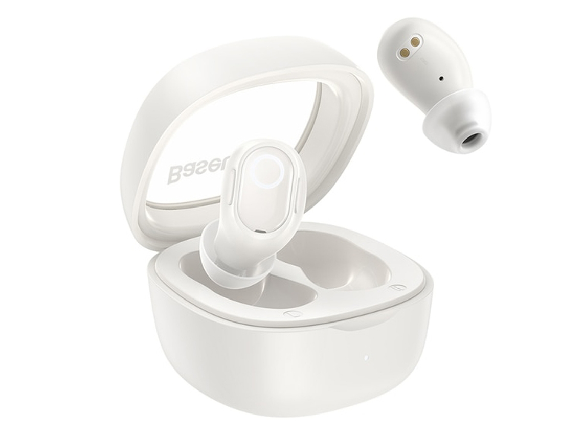 Baseus Wm02 Tws Bluetooth Auriculares Inalámbricos 5.3 Auriculares Verdaderos Auriculares Inalámbricos para El Iphone 13 Pro Max Man Medra Free Brots