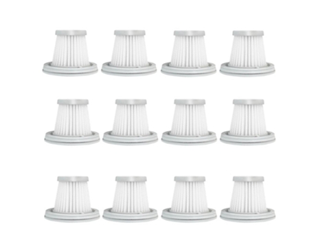 12pcs filtro hepa para xiaomi mijia handy aspirador de pó doméstico
