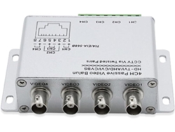 Balun De Vídeo Pasivo De 4 Canales Para Cámaras Cvi, Par Trenzado Cctv, Utp, Bnc A Rj45.
