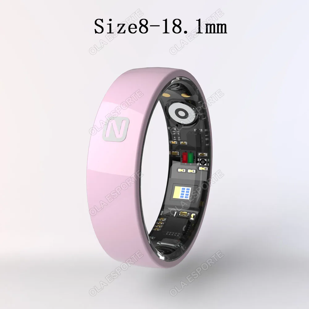 (cable De Carga Rosa De 8 Pines) Anillo Inteligente Nfc Para Control De Acceso, Multifuncional, Resistente Al Agua.