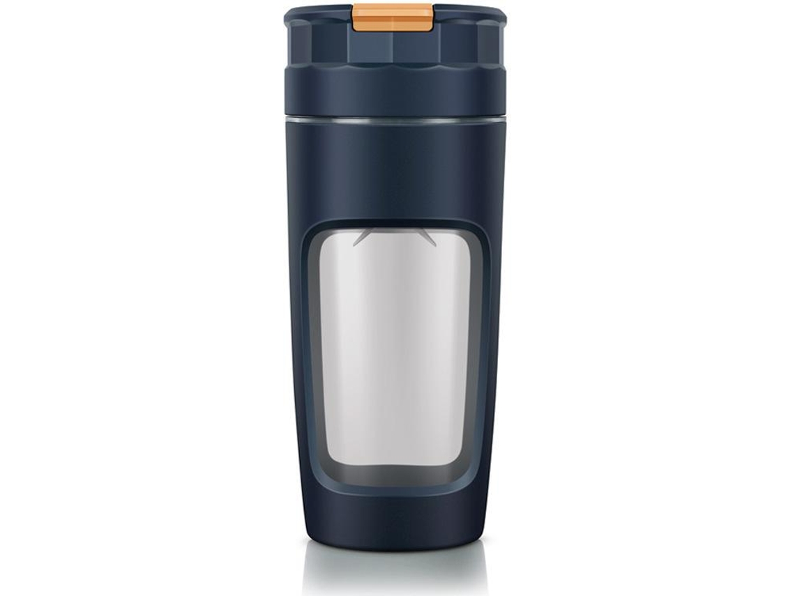 Vaso Exprimidor De Tamaño Personal Con Cuchilla Trituradora De Hielo, Recargable Por Usb Para Actividades De Cocina Al Aire Libre CHRUI Azul