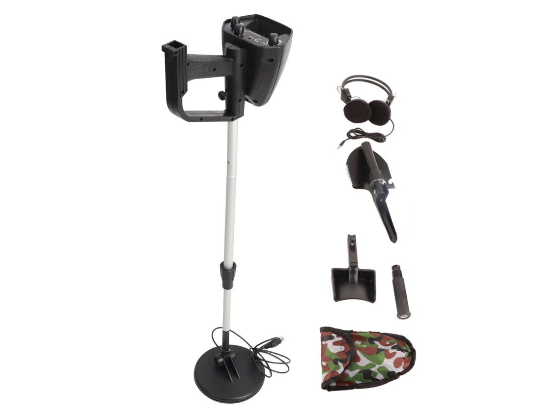 Detector De Metales Subterráneo Ajustable Con 2 Modos, Resistente Al Agua Y Con Auriculares Para La Búsqueda De Tesoros Y Oro.