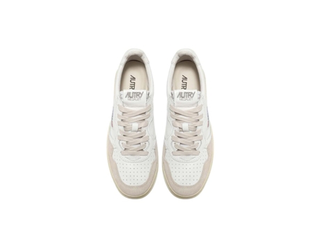 Zapatillas de Hombre AUTRY Medalist Low Tecido Blanco (39)
