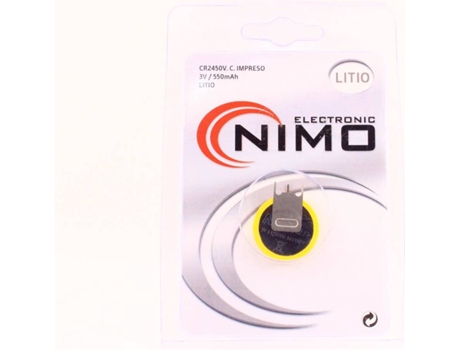 Pila Litio tipo Botón NIMO CR2450 (1 Und)