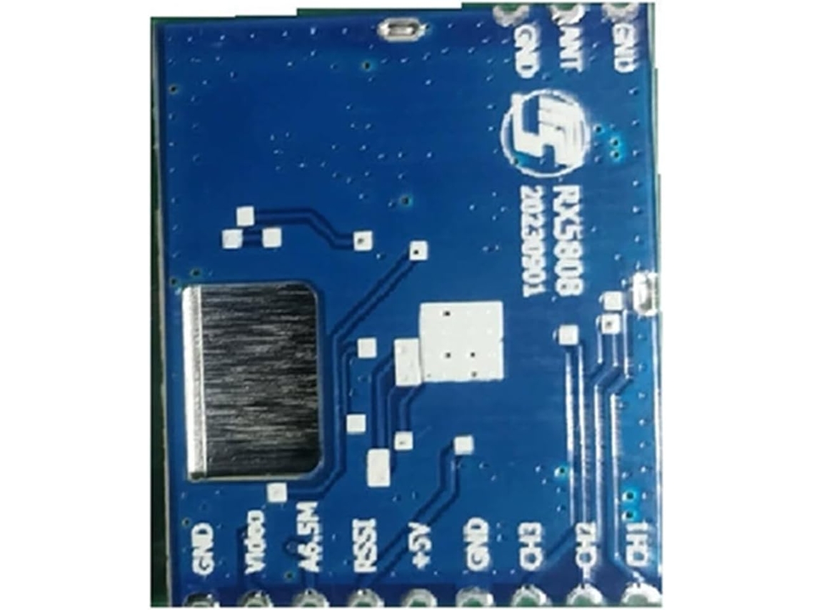 Módulo Receptor De Audio Y Vídeo Rx5808 De 5,8 Ghz Con Funcionalidad Integrada En Modo Spi.
