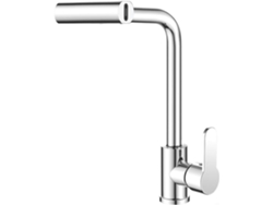 Grifo Mezclador De Cocina De Acero Inoxidable 304 Con Control De Agua Y Giro De 360°.