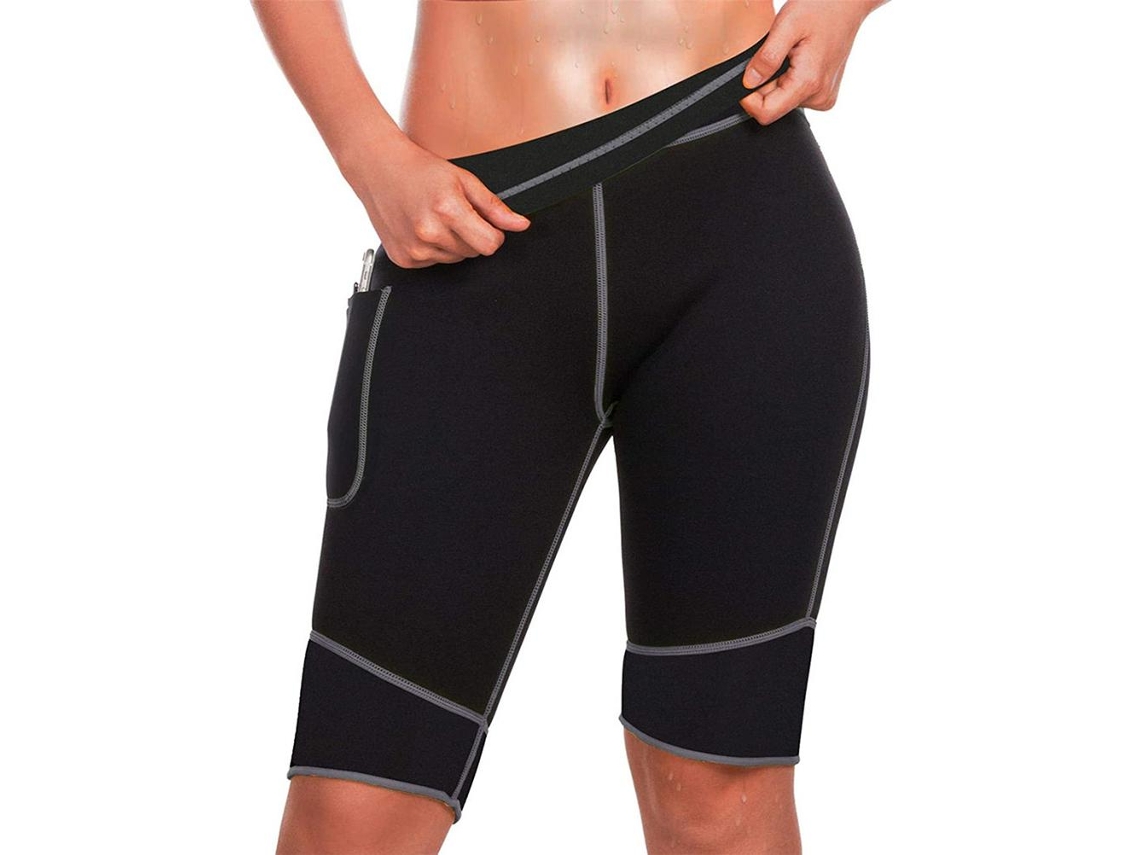 Junli-pantalones Cortos Deportivos De Cinco Puntos Para Mujer, Pantalones De Yoga