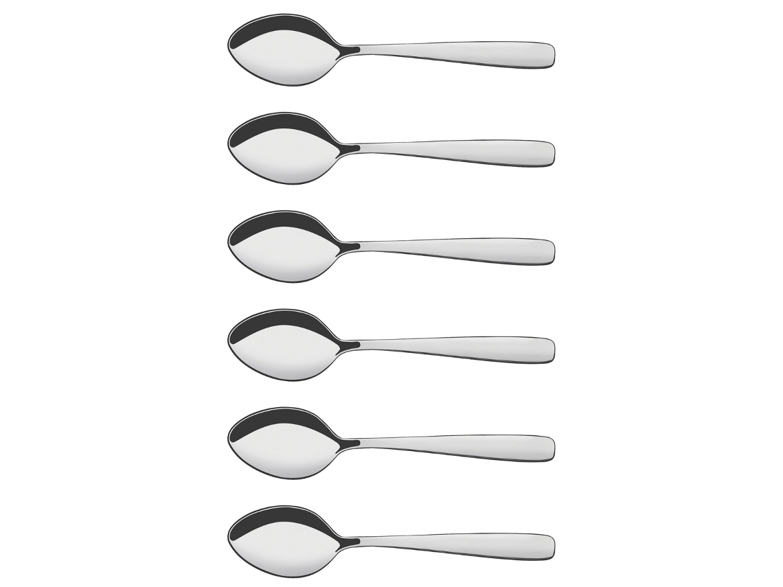 Juego de 6 Cucharillas de Te TRAMONTINA Essentials