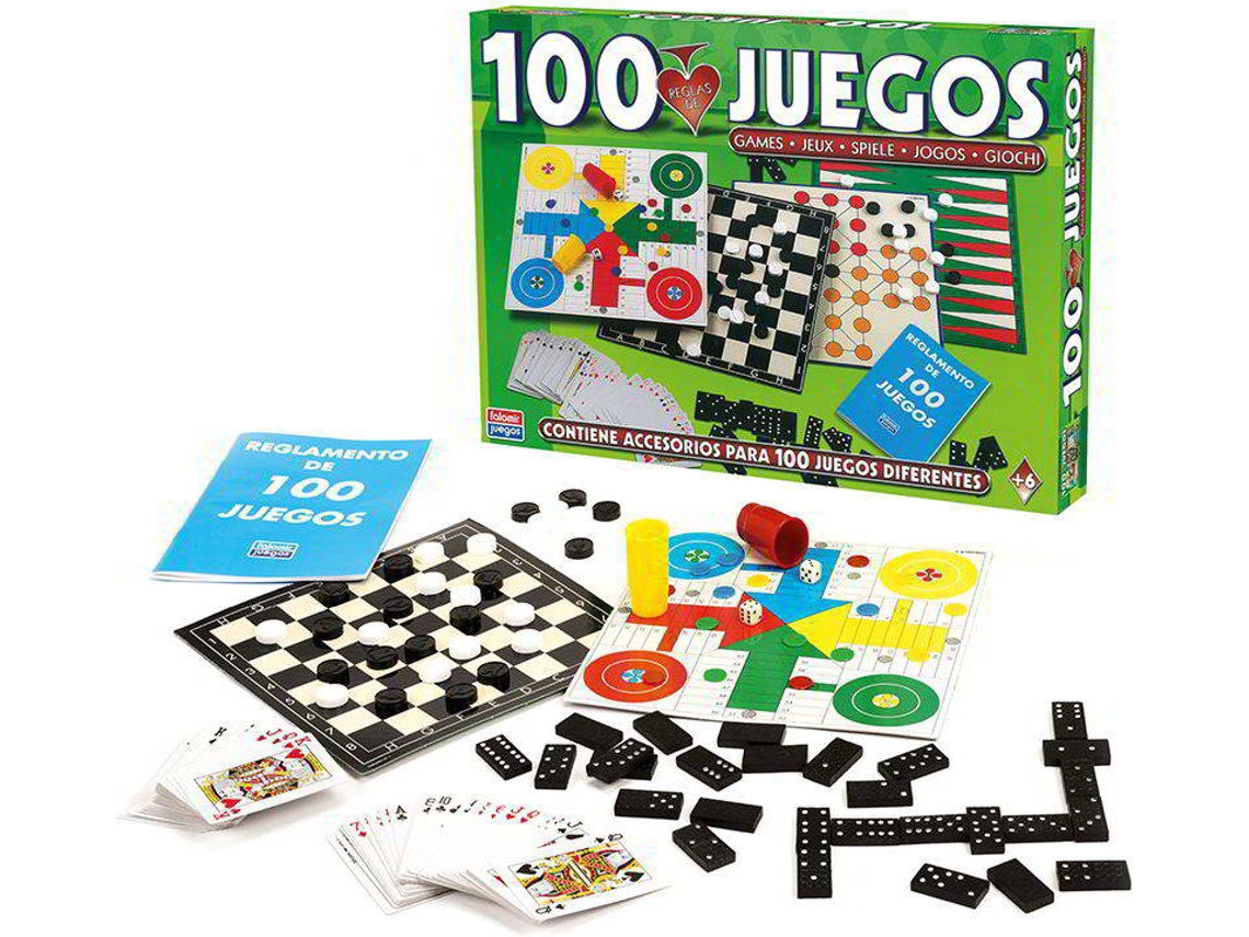 Juego de Mesa FALOMIR 100 Juegos Reunidos