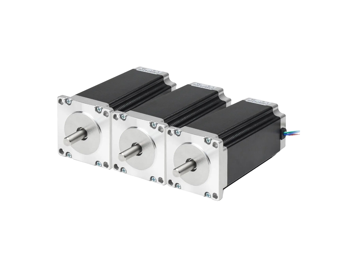 Motor paso a paso de alto par, diseño híbrido, 3 piezas OEM
