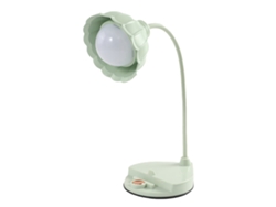 Lámpara De Lectura Led Plástico Con Forma Flor, Táctil, Carga Usb, Plegable, Para Dormitorio O Resid