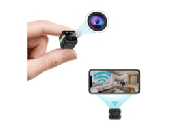 Mini Cámara Inalámbrica Wifi Oculta Para Niñera, Cámara De Seguridad Para El Hogar De 1080p, Visión Nocturna, Para Interiores Y Exteriores,