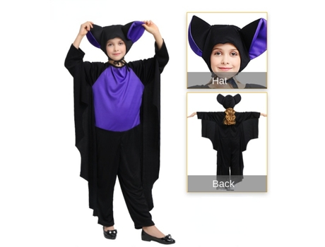 Disfraz de murciélago cosplay vampiro disfraz de padre-hijo XS