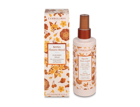 Crema Corporal L'ERBOLARIO Fluido Frutas-Flores-Madeira (200 ml)