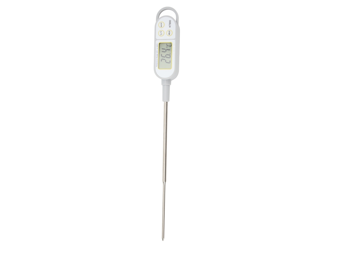 Termómetro Alimentario Impermeable Ipx6 Con Sonda De Acero Inoxidable Para Carne, Barbacoa Y Horno -50 A 500 °c
