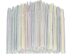 Pajitas de plástico reutilizables y plegables (400 unidades), flexibles y coloridas, para fiestas y eventos en casa. Pajitas de polipropileno de grado Rosewell.