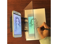 Placa Copiadora Óptica Portátil Con Pantalla De Proyección