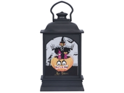 Yncm2026-lámpara Decorativa De Chimenea De Halloween Lámpara De Viento Transparente Para Fiesta Festival Interior Calabaza Bz2671‑w‑2