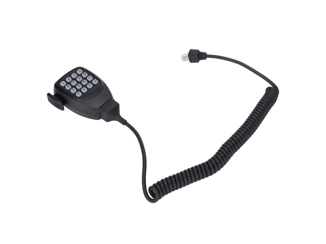Micrófono portátil con altavoz y DTMF para Kenwood