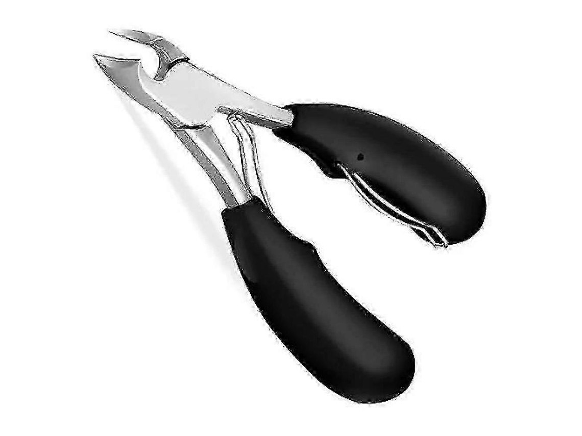 Cortauñas profesional reforzado - Mango ergonómico largo con agarre cómodo para uñas gruesas.