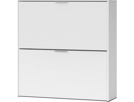 Zapatero HABITDESIGN Basic (Blanco - Melamina - 75 x 76 x 22 cm)