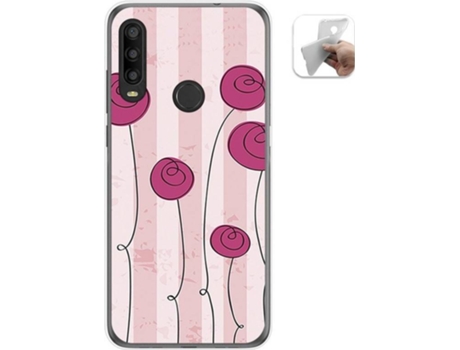 Carcasa Alcatel 1SE 2020 TUMUNDOSMARTPHONE Flores Vintage Multicolor