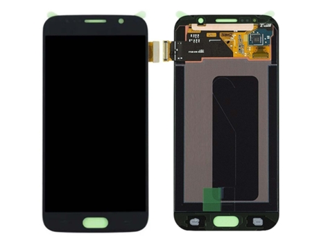 Bloque Completo Samsung Galaxy S6 Pantalla LCD Cristal Táctil Compatible Negro CLAPPIO