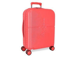 Maleta de cabina Pepe Jeans Highlight Abs Coral