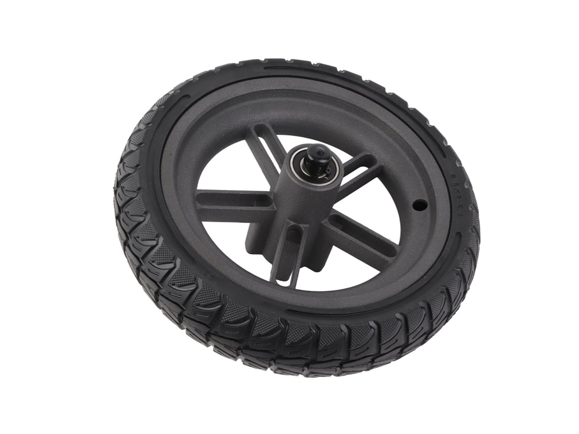 Rueda Y Neumático Para Patinete Eléctrico Pro/pro2/pro3 Con Buje De Aleación De Aluminio, Neumático Trasero Macizo.